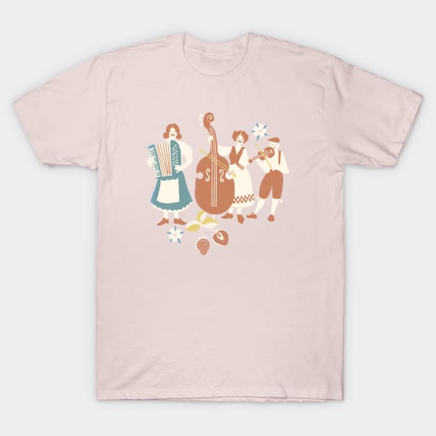 Swedish Folk Band T-Shirt by Rebelform